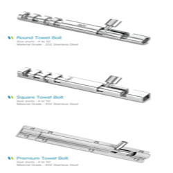 SS Tower Bolts Manufacturer Supplier Wholesale Exporter Importer Buyer Trader Retailer in Rajkot Gujarat India